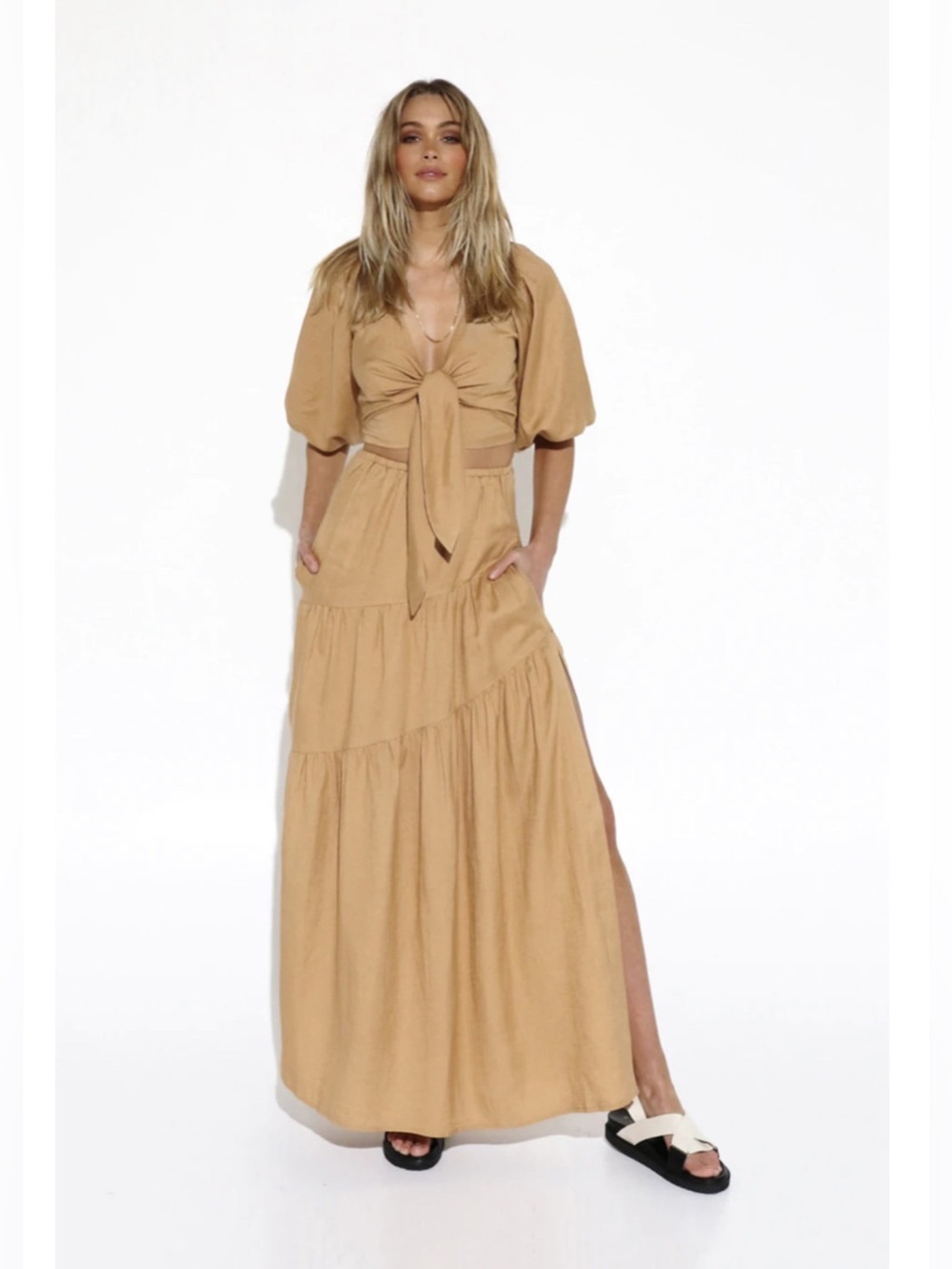MADISON THE LABEL | NWT immy top/ Tianna skirt matching at | size large
